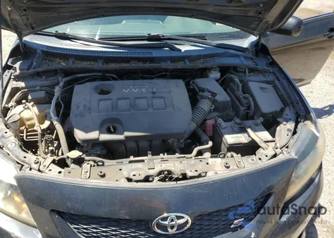 2010 Toyota Corolla Base from USA, damaged, VIN 2T1BU4EE5AC447245